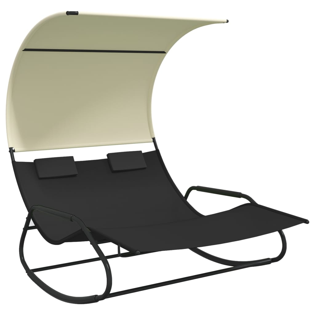 Rocking Chair DEO Duo & Auvent intégré