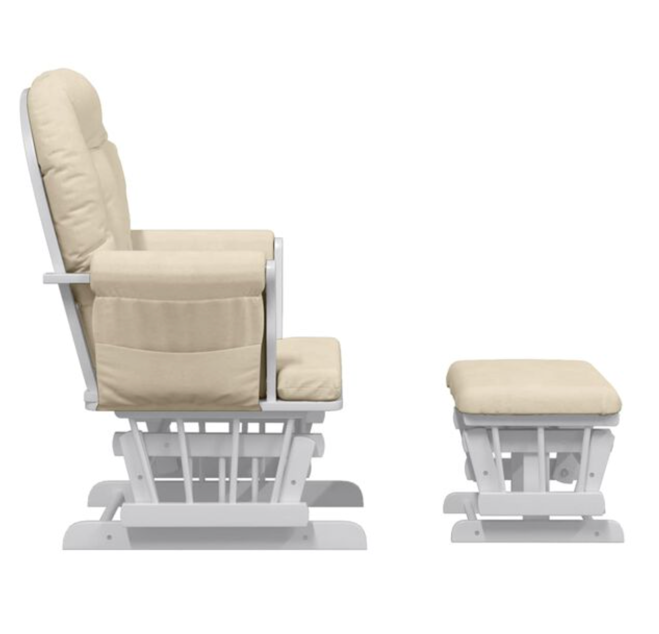 Rocking Chair FUNA avec repose-pied