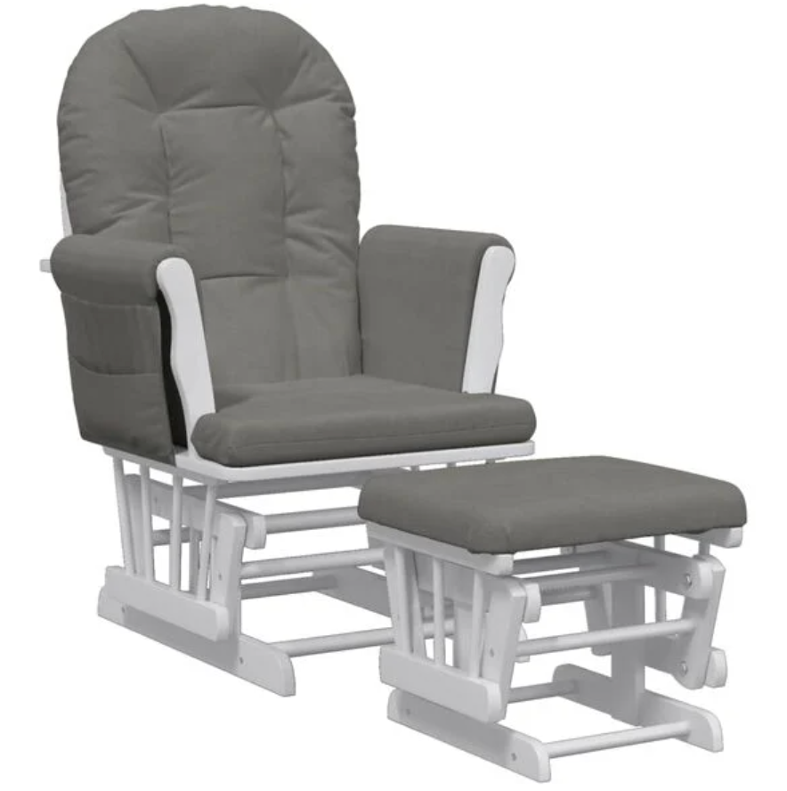 Rocking Chair FUNA avec repose-pied