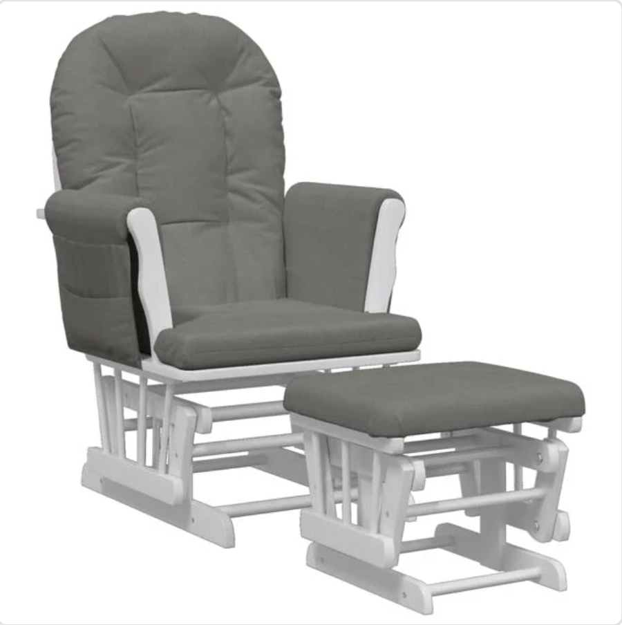 Rocking Chair FUNA avec repose-pied