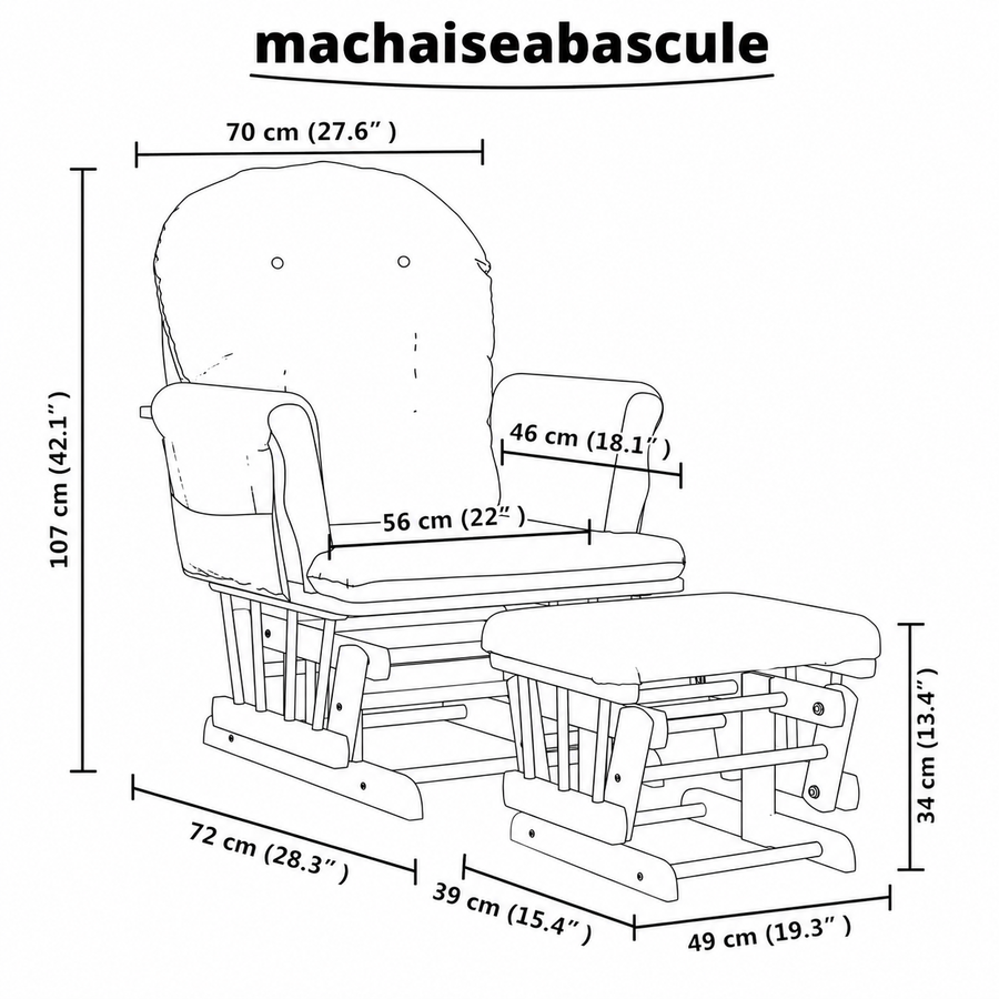 Schéma des dimensions