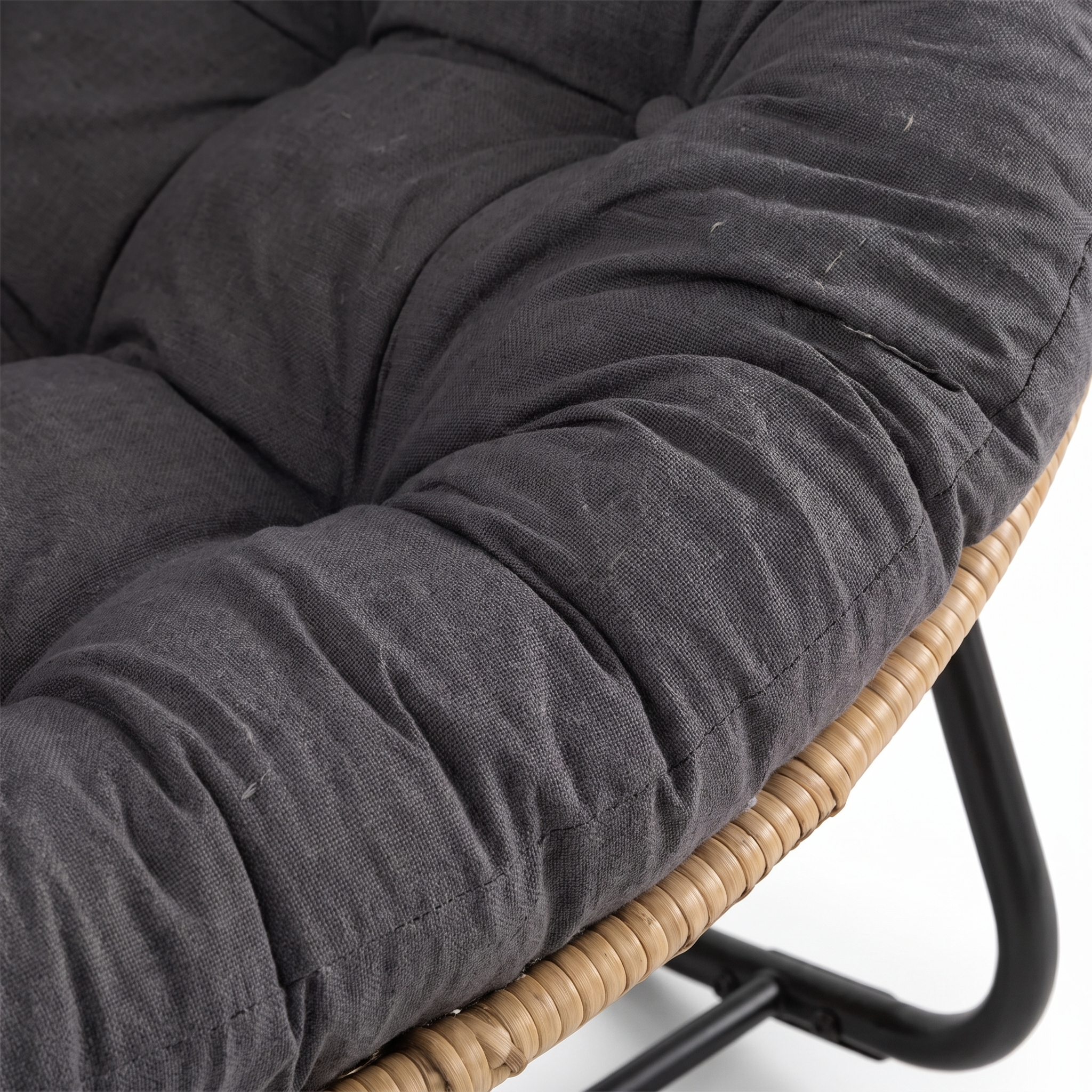 Rocking Chair NIKO en rotin