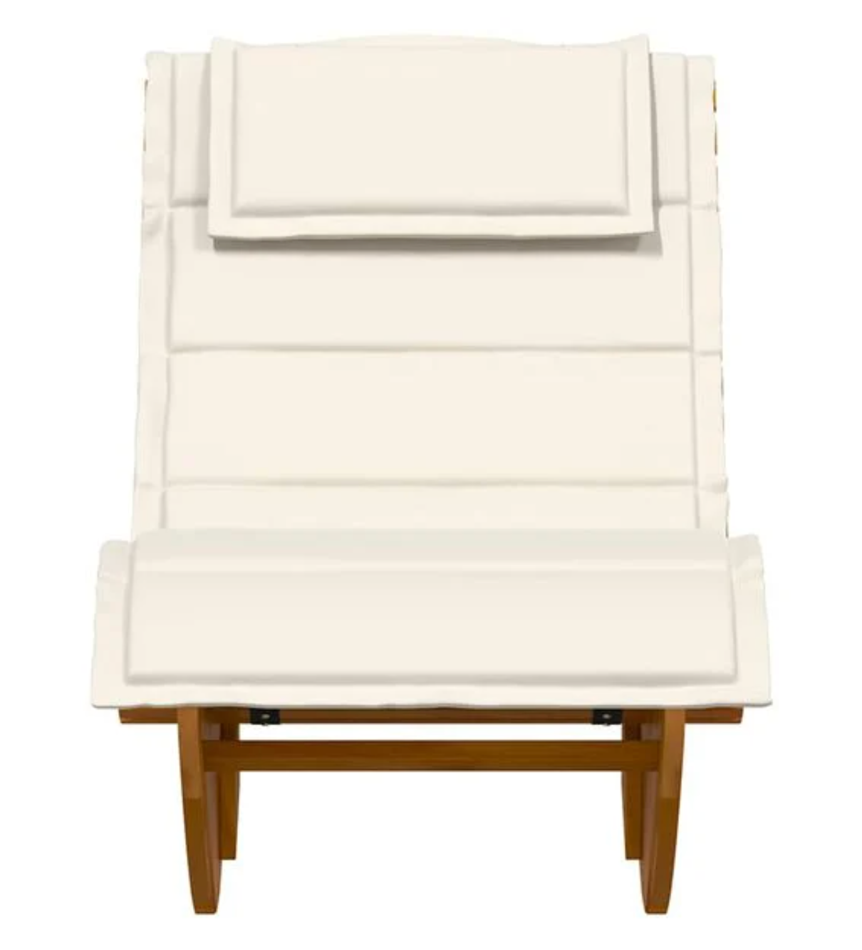 Rocking Chair BEA en avant allongé en Bois d'Acacia
