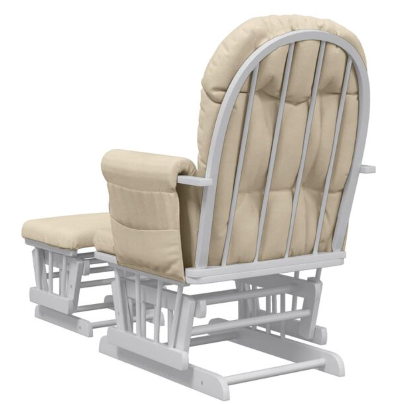 Rocking Chair FUNA avec repose-pied