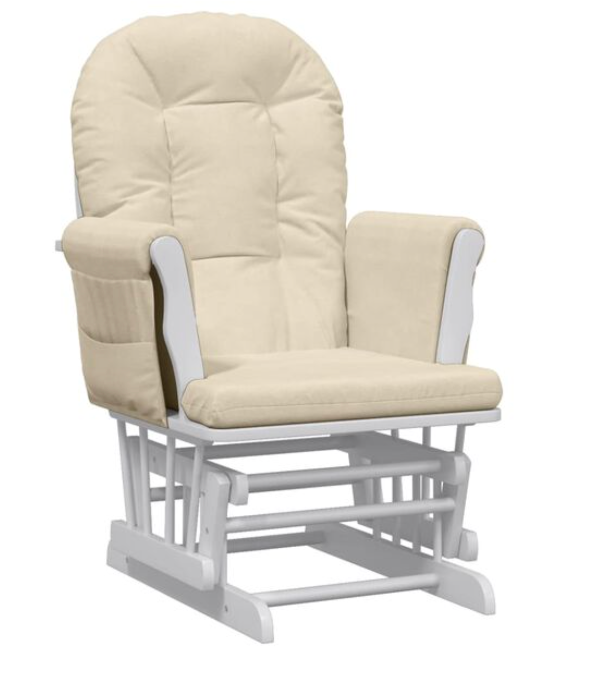 Rocking Chair FUNA avec repose-pied