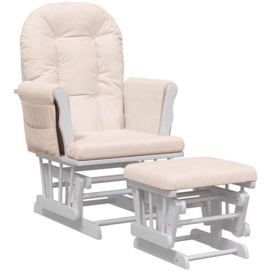 Rocking Chair FUNA avec repose-pied