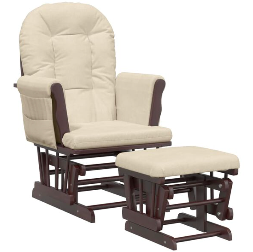 Rocking Chair FUNA avec repose-pied