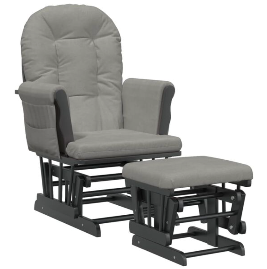 Rocking Chair FUNA avec repose-pied