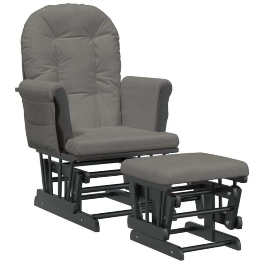 Rocking Chair FUNA avec repose-pied
