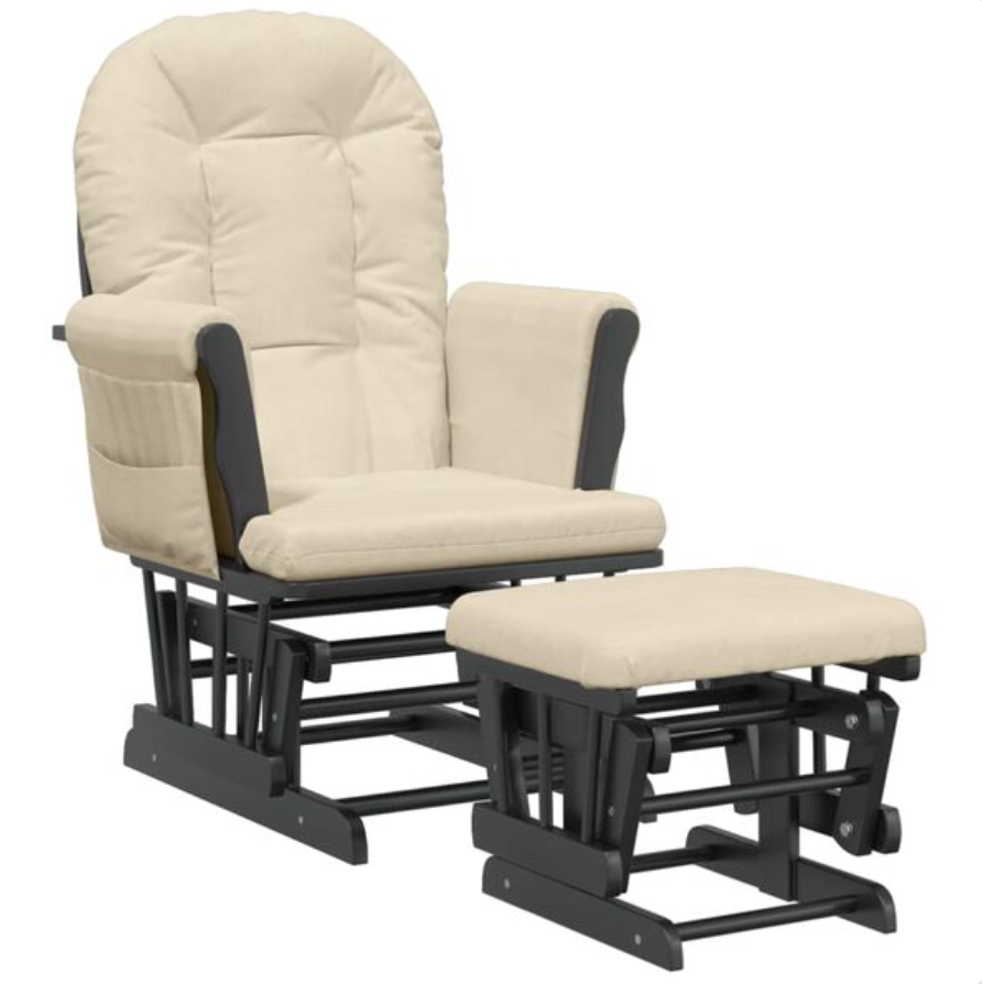 Rocking Chair FUNA avec repose-pied