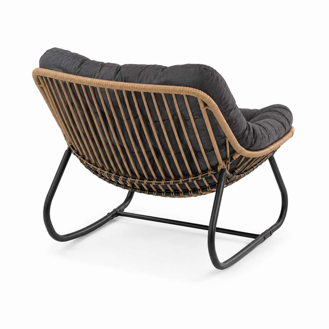 Rocking Chair NIKO en rotin