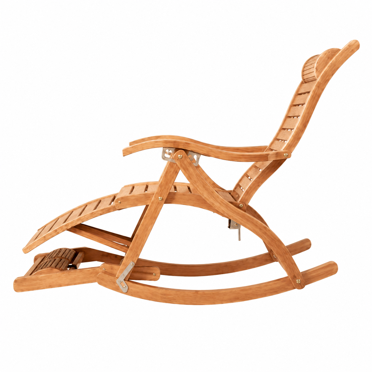 Rocking Chair TAKU en bambou ciré