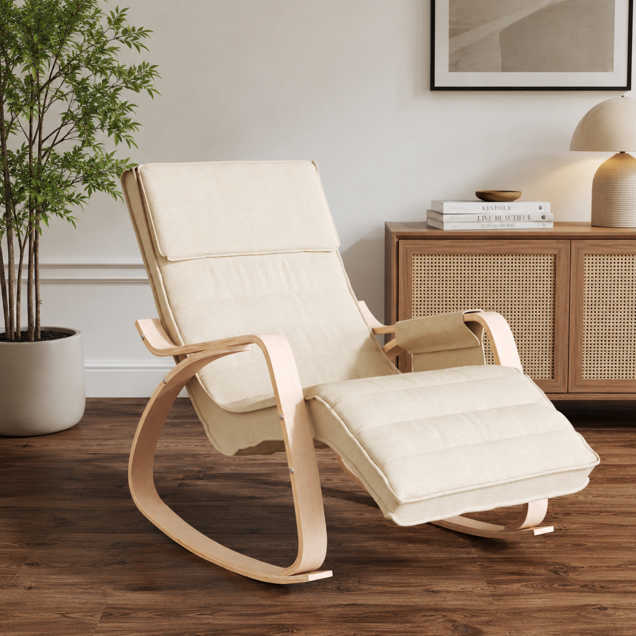Rocking Chair AXLO en bouleau