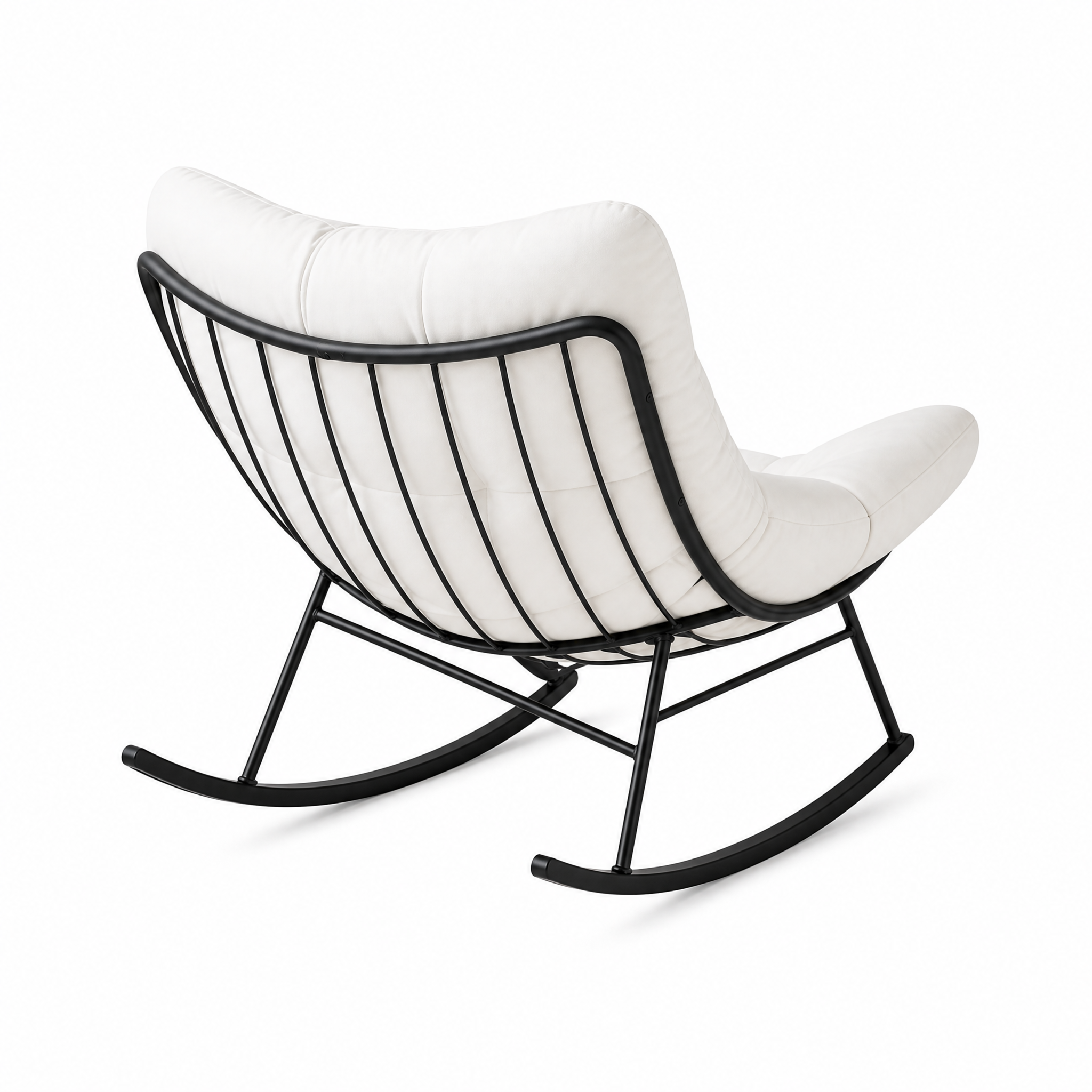 Rocking Chair ORSO en acier