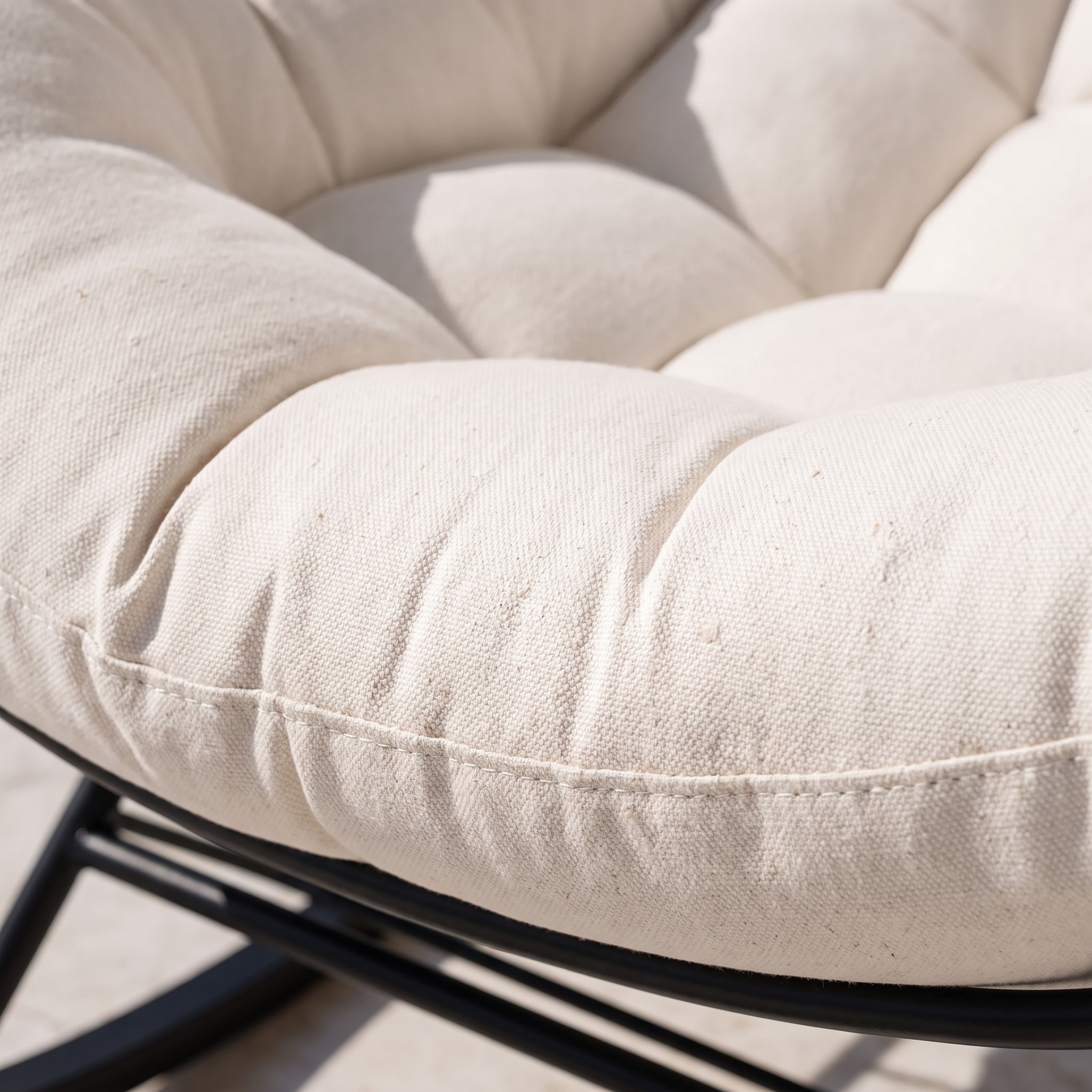Rocking Chair ORSO en acier