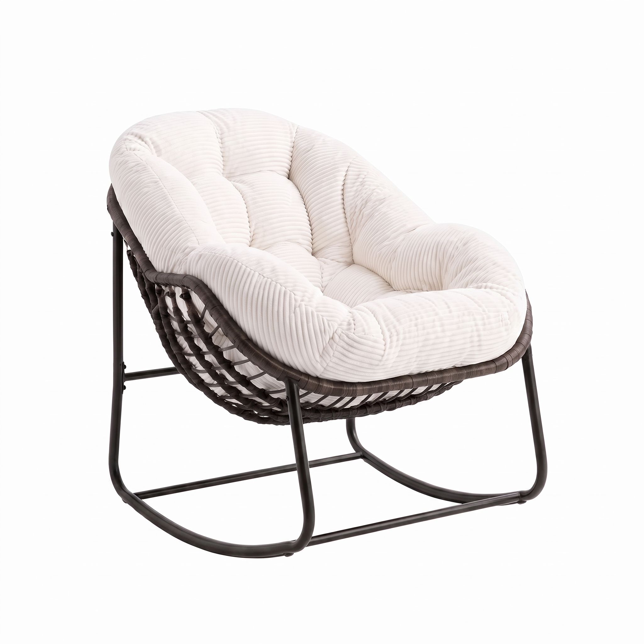 Rocking Chair LUNA en rotin