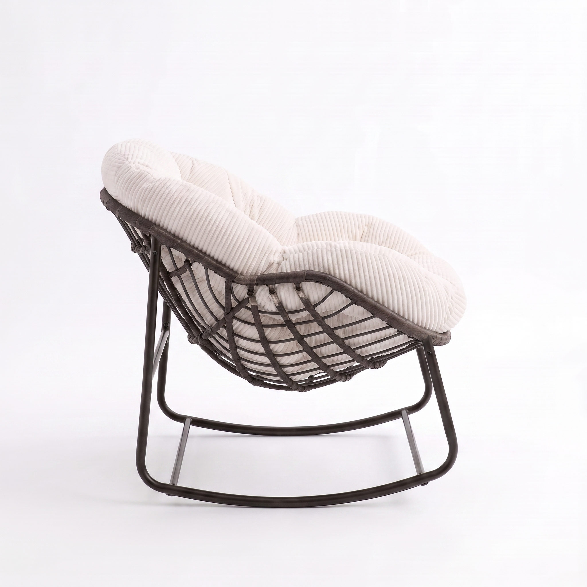 Rocking Chair LUNA en rotin