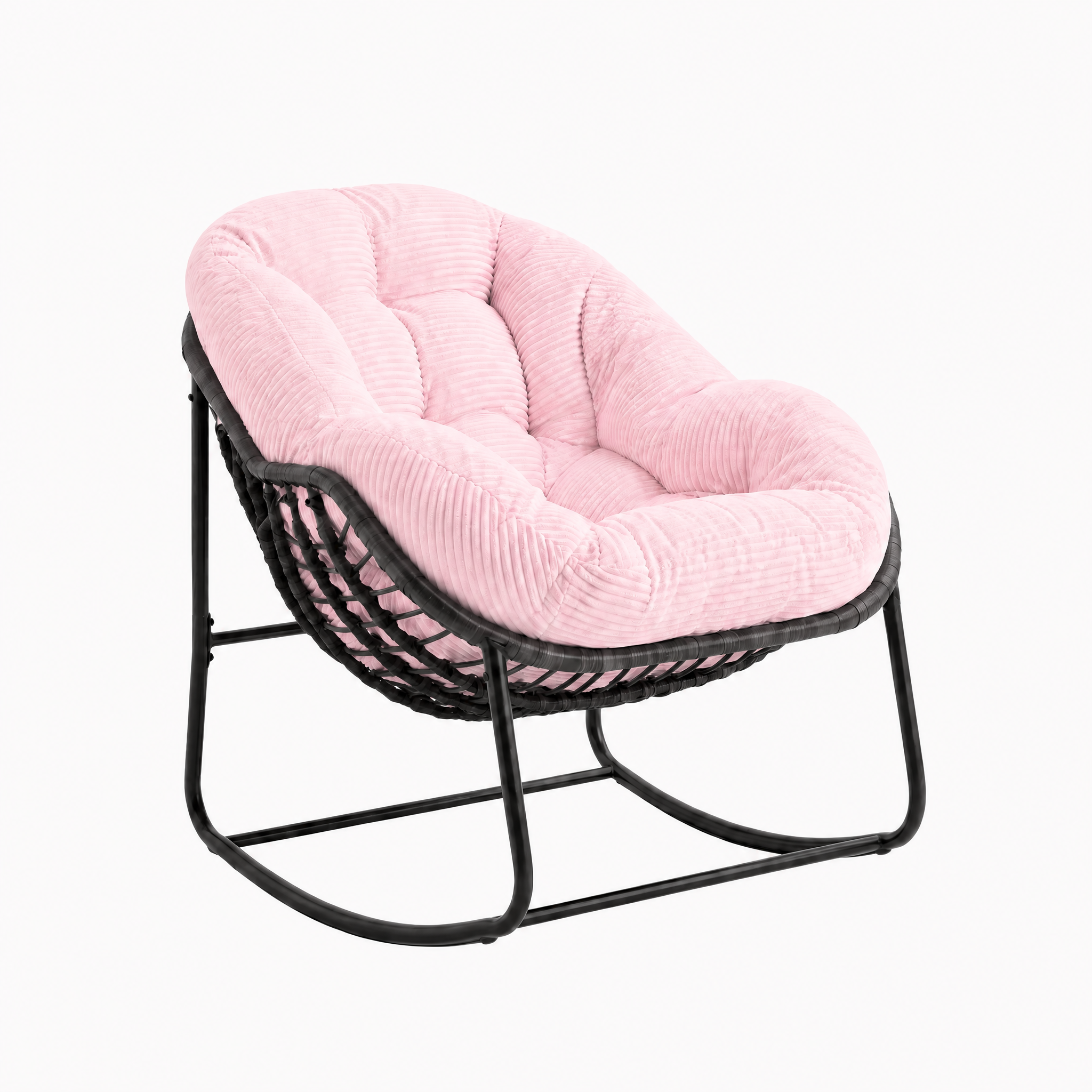 Rocking Chair LUNA en rotin