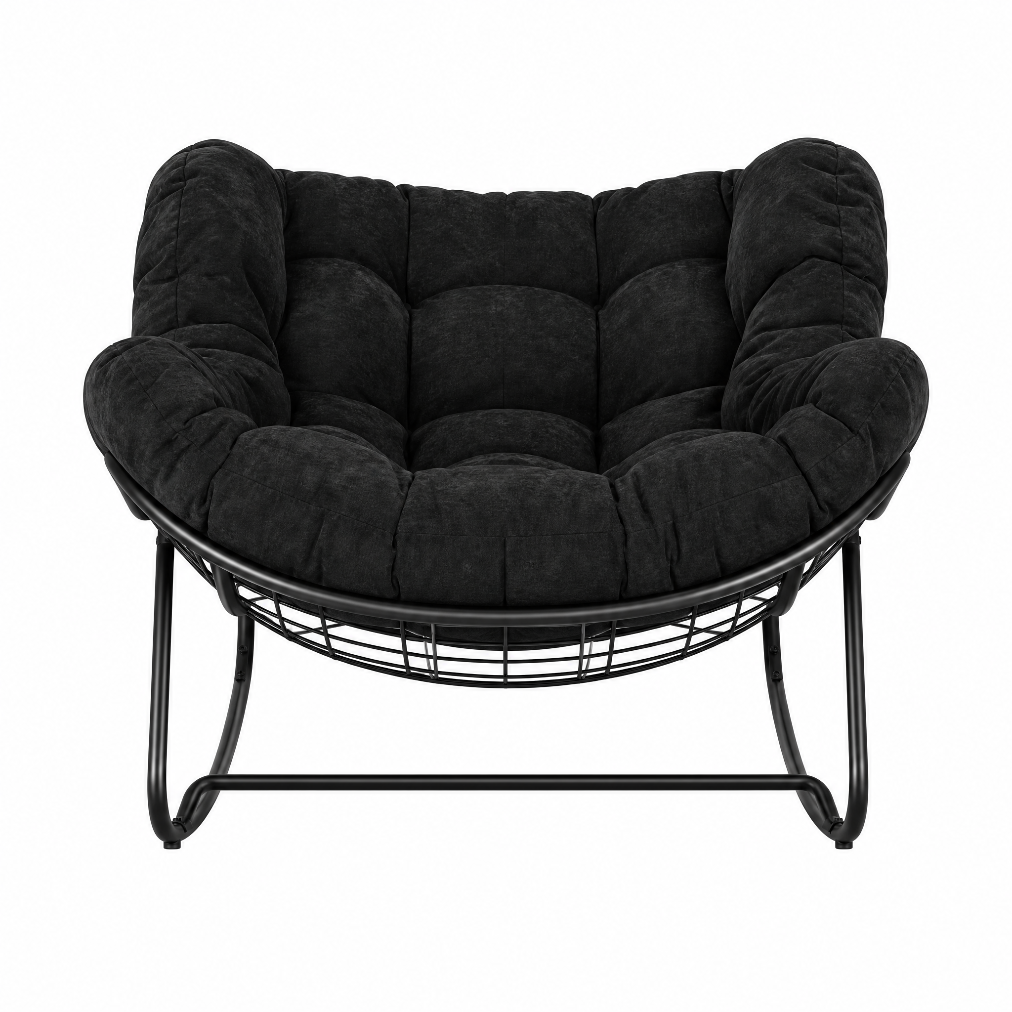 Rocking Chair OVIA Moelleux en métal