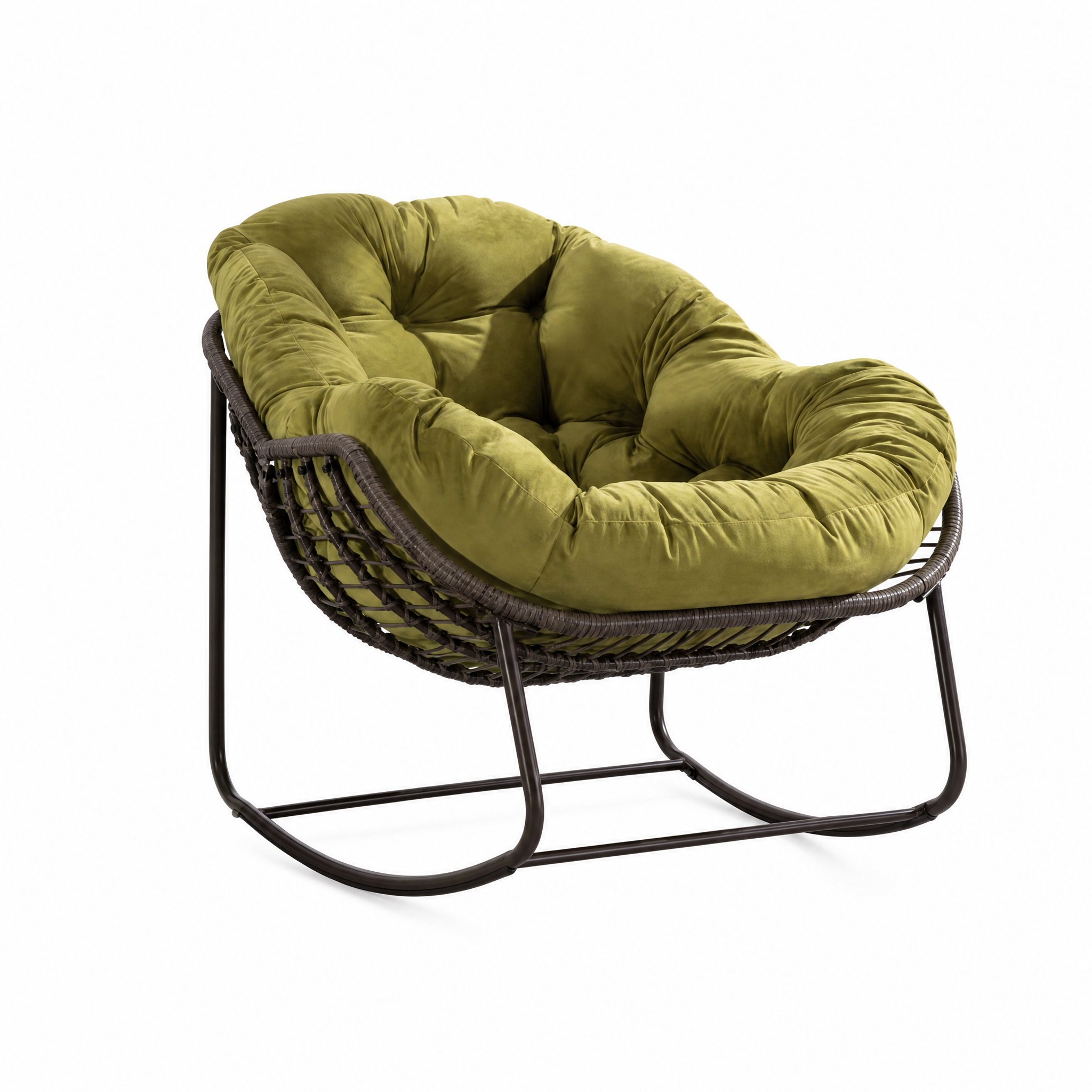 Rocking Chair LUNA en rotin