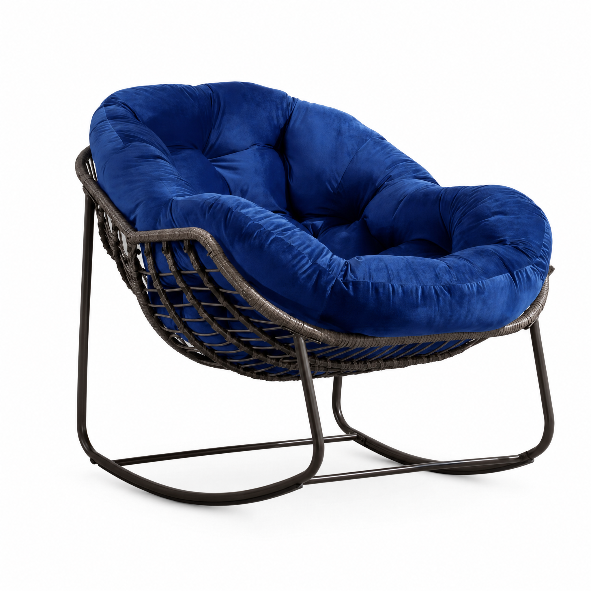 Rocking Chair LUNA en rotin